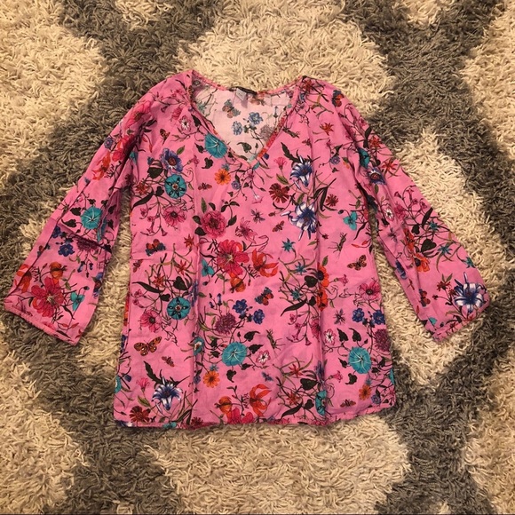 Stella Cove Floral Coverup - Picture 1 of 4
